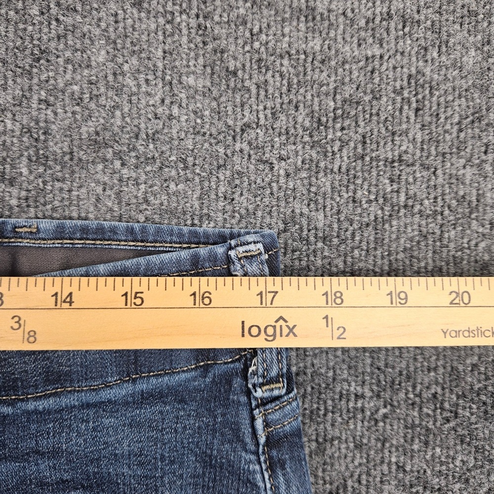 Lee Extreme Motion Slim Fit Straight Leg Jeans Men's 34x30 Blue Denim Dark Wash - Picture 4 of 8